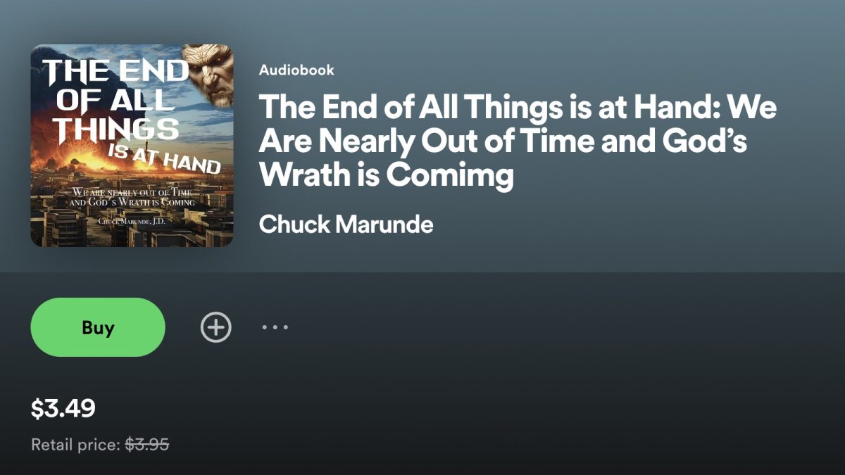 The End of All Things is At Hand